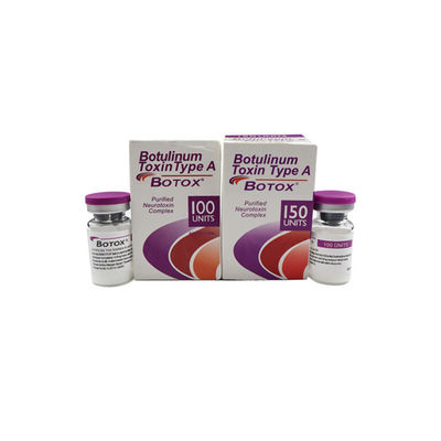 بوتاکس صورت 100iu 150iu توکسین بوتولینوم برای چین و چروک 100iu 150iu BTX