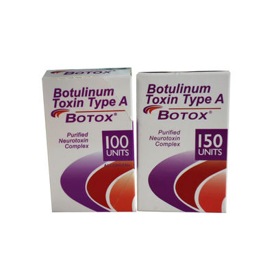 بوتاکس صورت 100iu 150iu توکسین بوتولینوم برای چین و چروک 100iu 150iu BTX