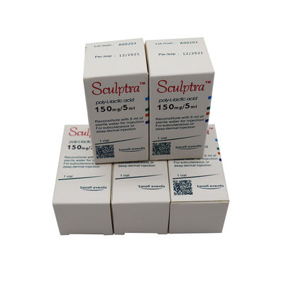 پرکننده پوستی PLLA پلی- l- اسید لاکتیک 1 فولک x5ml پرکننده پوستی ضد پیری جراحی صورت