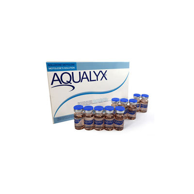 Aqualyx لیپولیز چربی را حل کنید محلول لیپولیتیک لاغری 10 ورق*8ml