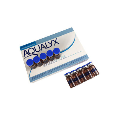 Aqualyx لیپولیز چربی را حل کنید محلول لیپولیتیک لاغری 10 ورق*8ml