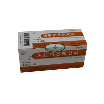 تزریق پرکننده پوست سفید کننده پوست سیاه 1200mg پودر گلوتاتيون
