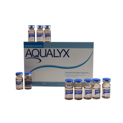 تزریقی Aqualyx مؤثر برای کاهش وزن تزریقات محلول چربی 8 میلی لیتر 10 ورق Aqualyx