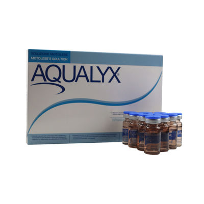 تزریقی Aqualyx مؤثر برای کاهش وزن تزریقات محلول چربی 8 میلی لیتر 10 ورق Aqualyx