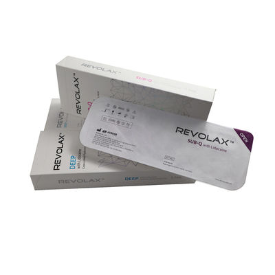 Revolax 1.1ml اسید هیالورونیک پرکننده پوستی Sub-Q عمیق برای صورت