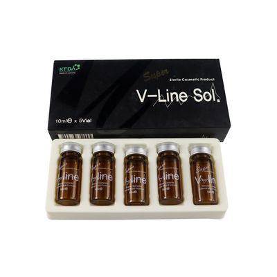 V Line Sol Fat Dissolving Injections Face Lipolytic Super 5 پی سی*10 میلی لیتر