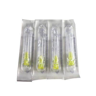 30G سوزن Meso 4mm طول 304 فولاد ضد زنگ 100pcs / جعبه برای پرکننده پوست