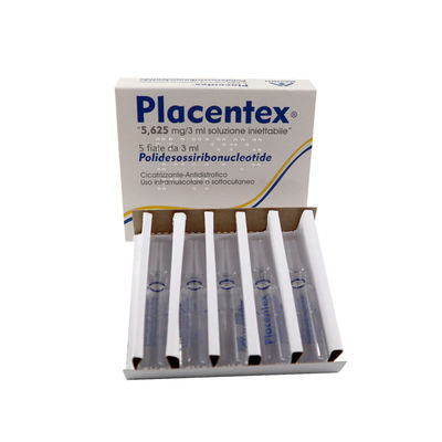 صورت Placentex PDRN ماهی قزل آلا 3ml * 5 ورق تخمک گذاری تزریق قابل تزریق