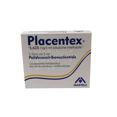 صورت Placentex PDRN ماهی قزل آلا 3ml * 5 ورق تخمک گذاری تزریق قابل تزریق