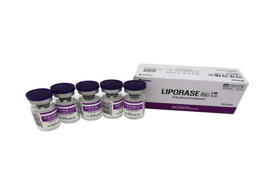 لیپوراز (هیالورونیداز) 1500iu لیوفیلیزه شده 1500u x10 شیش راه حل برای حل کردن HA