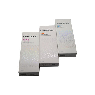 پرکننده پوستی هیالورونیک اسید متقاطع Revolax HA 3mg/ml Lido