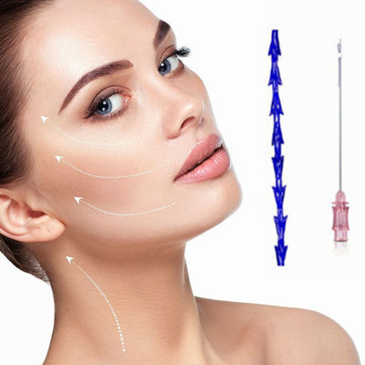 کج قابل جذب 4D 21g 60mm ابرو بریده گردن بلند کردن گونه صورت بلند کردن کج 4D Pdo