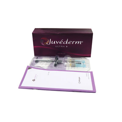 تزریق ژل هیالورونیک اسید 24 میلی گرم در میلی لیتر ژل پرکننده پوستی Juvederms Voluma Ultra 3 Ultra 4