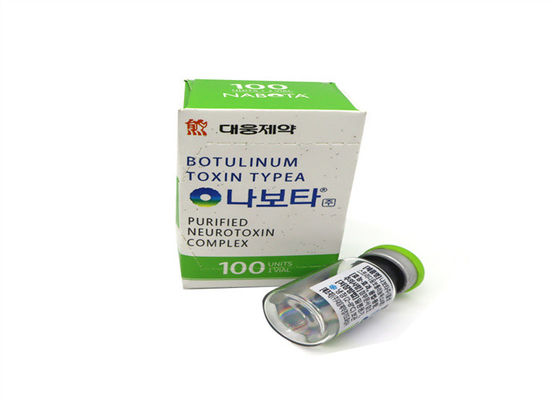 Nabota 100U تزریقات نوع A توسط Daewoong فیلاژ بی رنگ
