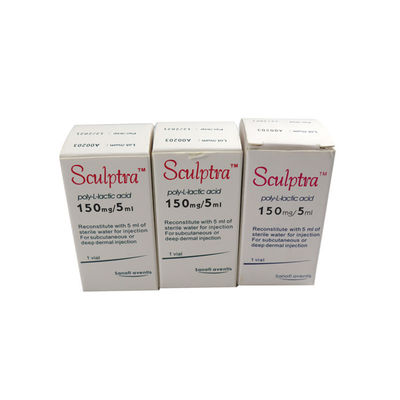 150mg پودر PLLA پلی- l- اسید لاکتیک 5ml پرکننده ضد پیری sculpta