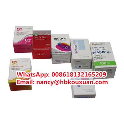 ضدآلرژی ضد چین و چروک بوتاکس بوتولینوم نوع A 50iu 100iu 200iu
