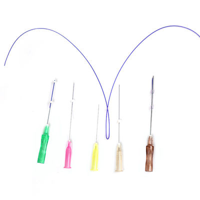 رشته پرکننده کلاژن Pdo قابل جذب Cog 4d 6D W Cannula Lifting Thread