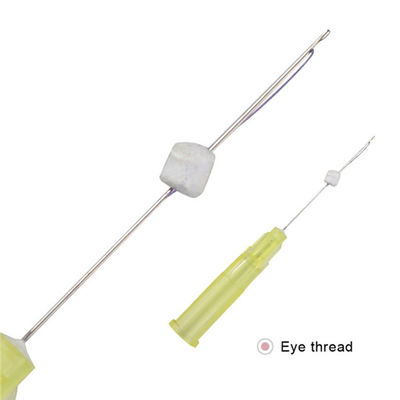 رشته پرکننده کلاژن Pdo قابل جذب Cog 4d 6D W Cannula Lifting Thread