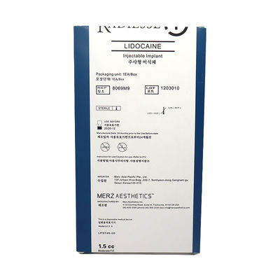پرکننده های پوستی و پرکننده های چین و چروک کلسیم هیدروکسیاپاتیت 1.5 میلی لیتر 0.8 میلی لیتر