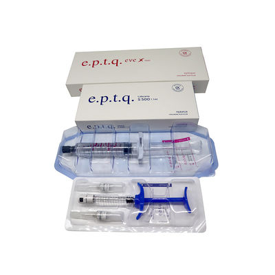 اسید هیالورونیک پرکننده پوستی، پاک کننده چروک ها برای کلینیک زیبایی 1ML 10ML