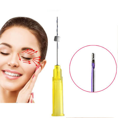 Ultra Face V Lift Thread Pdo Skin Tightening Pdo Pcl Plla Cog Mono Screw Threads رشته های بلند کننده صورت Pdo Thread