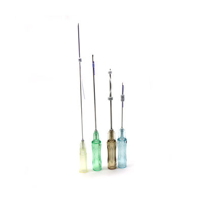 Ce Korea Sharp Double Blunt Needle Hilo Screw Mono Nose Fox Eye Face Filling Thread Pcl Pdo Molding Lifting Pcl Cog Thre (دست و چشم و صورت رو به رو شدن)