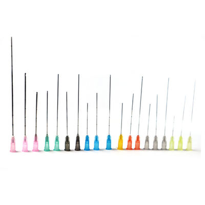 مایکروکانول هایالورونیک کانول تیره برای پرکننده های پوستی 14g 16g 18g 21g