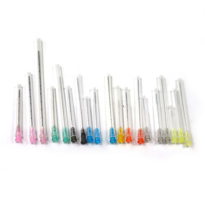 مایکروکانول هایالورونیک کانول تیره برای پرکننده های پوستی 14g 16g 18g 21g