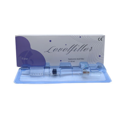 تبلیغات پرکننده پوست 1ml 2ml پرکننده تزریق لب صورت ژل اسید هیالورونیک 10ml پوست برای بدن