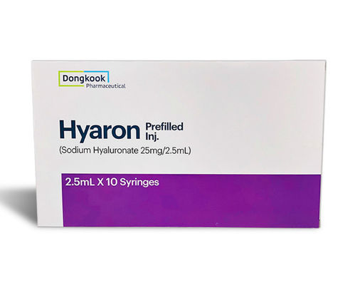 Hyaron Prefilled Inj Filler Dermal Filler برای تزریق در صورت