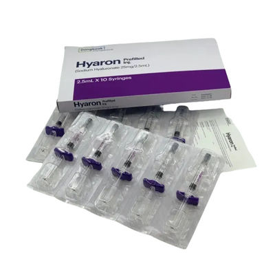 کیت HYARON Skin Booster Glow KIT - 10 شیرینی X 2.5 میلی لیتر پرکننده اسید هیالورونیک متقاطع