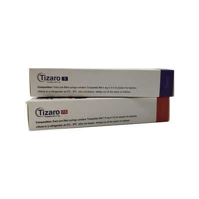 Tizaro 7. 5 7. 5mg/ 0.5ml تزریق تزریق محلول چربی زیر پوست