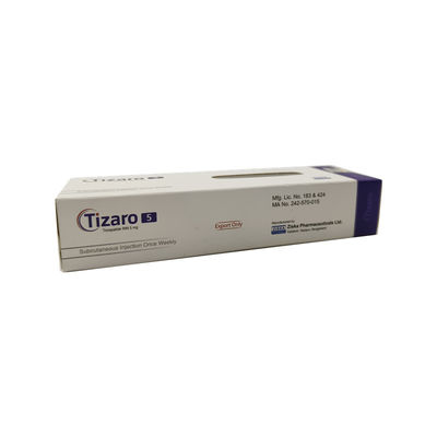 تزارو Tirzepatide 5mg 7.5mg 0. 5 میلی لیتر قلم تزریق زیر پوست