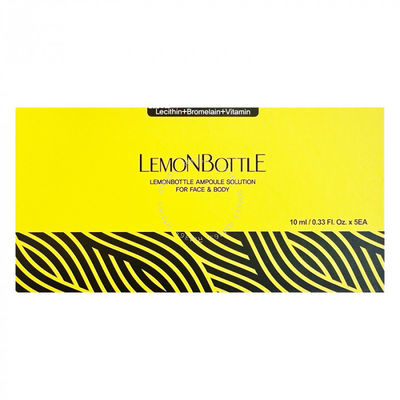 کره چربی محلول بطری لیمو 10ml*5 چربی محلول لیپولیز تزریق
