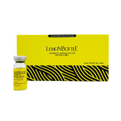 بطری لیمو 5 × 10 میلی لیتر آمپول محلول ذوب چربی