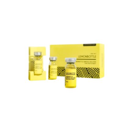 لیمو بطری چربی محلول بسته بندی از 5 X 10ml شیش