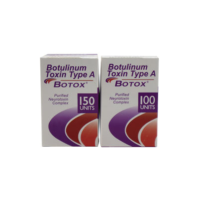 تزریق توکسین بوتولینوم بوتاکس 100iu 150iu مدت زمان 6 ماه