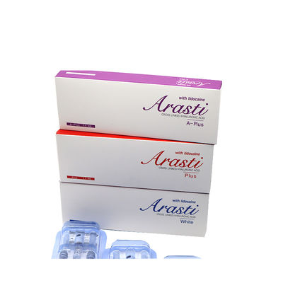 Arasti Lip Augment Filler 1.1ml 10ml Arasti پلاس A- پلاس سفید Arasti