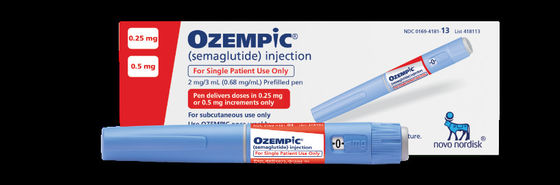 Ozempic Semaglutide تزریق 0.5mg 1mg 2mg 1.5ml 3ml