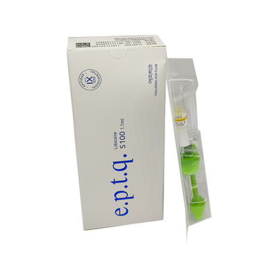 E.P.T.Q. S100 با Lido 1x1.1ml پرکننده پوست اسید هیالورونیک