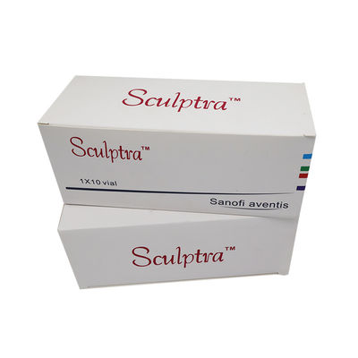 sculptra پودر PLLA پلی- l- لاکتیک پرکننده ضد پیری sculptra