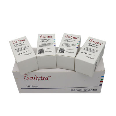 sculptra 200mg پودر PLLA پلی- l- لاکتیک پرکننده ضد پیری sculptra