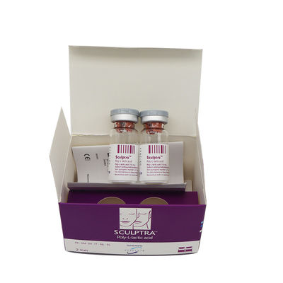 تولید کلاژن را افزایش می دهد Sculptra PLLA Poly-L-Lactic Demal Filler صورت کون تزریق sculptra