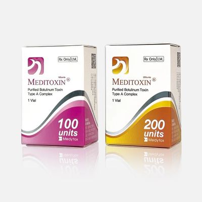 50IU 100U 150UI 200U آلرژن بوتاکس توکسین بوتولینوم نوع A Innotox Botulax Nabota Rentox Meditoxin BTX
