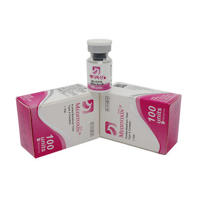 50IU 100U 150UI 200U آلرژن بوتاکس توکسین بوتولینوم نوع A Innotox Botulax Nabota Rentox Meditoxin BTX
