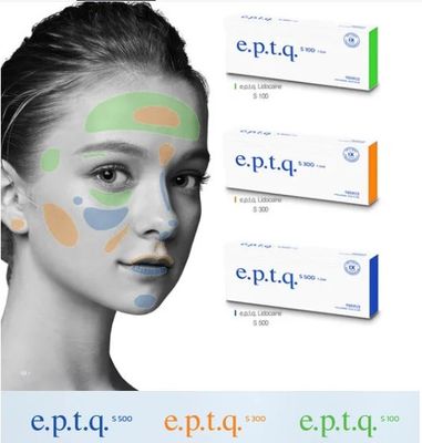 پرکننده تزریق لب Eptq پرکننده تزریق کلاژن کره تایید شهرت E.P.T.Q. Epitique S100 S300 پرکننده برند شناخته شده CE تایید شده Eptq Ha Filler