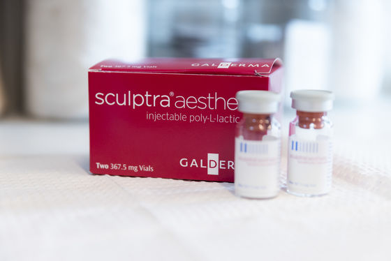 SCULPTRA GALDERMA - 2 فالوئر پودر PLLA زیبایی شناختی را بالا ببرد