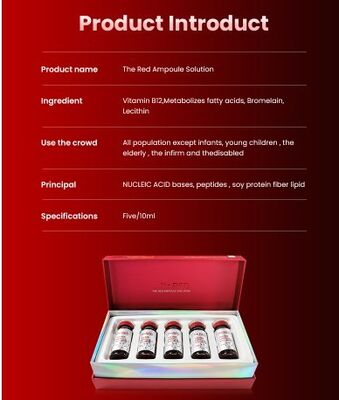 The Red Ampoule Sloution Fat Loss Weight Lipo Lab For Body Breast Neck