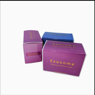 از بین بردن آکنه Exosome رشد مو سفید کردن پودر لیوفیلیزه شده سرم تنظیم پوست صاف و محکم و درخشان