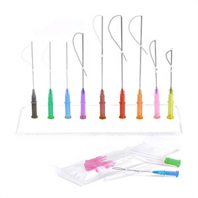 27 گرم 30 گرم PDO PCL PLLA Threads 25mm 38mm V Line Thread Lift